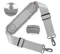 ZINZ 58" Bandoulière Universelle avec Rembourrage Fixe Ultra-épais et Double Boucles d'Équilibrage pour Sac de Voyage,Sac pour Ordinateur Portable, Sac à Bandoulière,Butterfly