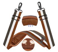 ZINZ 60" Sangle de Sac Universelle avec Coussinet Respirant Fixe Ultra épais, bandoulière réglable et Robuste pour Sac d'ordinateur Portable, Sac de Sport, Sac pour Appareil Photo et Plus,TW01B07