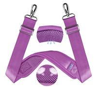 ZINZ 60" Sangle de Sac Universelle avec Coussinet Respirant Fixe Ultra épais, bandoulière réglable et Robuste pour Sac d'ordinateur Portable, Sac de Sport, Sac pour Appareil Photo et Plus,L01P01