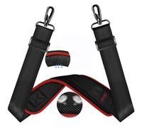 ZINZ 60" Sangle de Sac Universelle avec Coussinet Respirant Fixe Ultra épais, bandoulière réglable et Robuste pour Sac d'ordinateur Portable, Sac de Sport, Sac pour Appareil Photo et Plus,B01K02