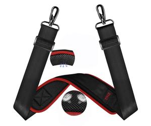 ZINZ 60" Sangle de Sac Universelle avec Coussinet Respirant Fixe Ultra épais, bandoulière réglable et Robuste pour Sac d'ordinateur Portable, Sac de Sport, Sac pour Appareil Photo et Plus,B01K02