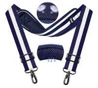 ZINZ 79.5" Sangle de Sac Universelle avec Coussinet Respirant Fixe Ultra épais, bandoulière réglable et Robuste pour Sac d'ordinateur Portable, Sac de Sport, Sac pour Appareil Photo et Plus,TW01B06