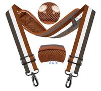 ZINZ 79.5" Sangle de Sac Universelle avec Coussinet Respirant Fixe Ultra épais, bandoulière réglable et Robuste pour Sac d'ordinateur Portable, Sac de Sport, Sac pour Appareil Photo et Plus,TW01B07