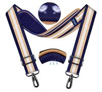 ZINZ 79.5" Sangle de Sac Universelle avec Coussinet Respirant Fixe Ultra épais, bandoulière réglable et Robuste pour Sac d'ordinateur Portable, Sac de Sport, Sac pour Appareil Photo et Plus,TH01B06