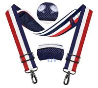 ZINZ 79.5" Sangle de Sac Universelle avec Coussinet Respirant Fixe Ultra épais, bandoulière réglable et Robuste pour Sac d'ordinateur Portable, Sac de Sport, Sac pour Appareil Photo et Plus,TW01B05
