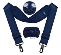 ZINZ 79.5" Sangle de Sac Universelle avec Coussinet Respirant Fixe Ultra épais, bandoulière réglable et Robuste pour Sac d'ordinateur Portable, Sac de Sport, Sac pour Appareil Photo et Plus,D01B01