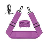 ZINZ Bandoulière Ceinture de Sac 75" avec Coussinet Fixe et Doubles Boucles équilibrées -Violet