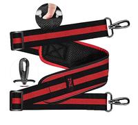 ZINZ Bandoulière fixe ultra-épaisse de 76 pouces avec coussin respirant et double boucles réglables équilibrées pour sacoche pour ordinateur portable,sacoche,bandoulière etc,Rayures-BRB
