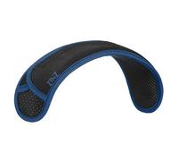 ZINZ Epaulette de Rechange Coussin Protecteur Confortable et Doux pour Sacs - Long (Noir & Bleu)