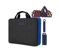 ZINZ Housse 15 15,6 16 pouces, étui Extensible Sac à Main Ordinateur Multi-Poches Compatible MacBook Pro 16" M4/M3/M2/M1, MacBook Air/Pro 15" et portables 15-16",B03BL01