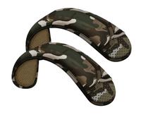 ZINZ Lot de 2 épaulière universelles avec Coussin Ultra épais pour Sac à bandoulière, Plus Long, antidérapant et Respirant,Camouflage Vert