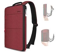 ZINZ Mince et Extensible 15 15.6 16 Pouces Sacs à Dos pour Ordinateur Portable pour Ordinateur Imperméable Sac pour École/Voyage/Femmes/Hommes,R01D02