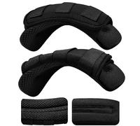 ZINZ Paquet de 2 épaulettes Larges Universelles avec Coussin Ultra épais pour Sac à Dos de Bagage Sac à Bandoulière, Antidérapant et Respirant,Noir