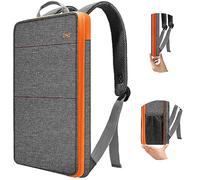 ZINZ Sac à Dos Fin et Extensible pour Ordinateur Portable, Résistant à l'eau, Compatible avec MacBook Pro 16" 2026-2019 M4 M3 M2 M1, Mac 15,4" et la plupart des PC 15"-16",G01OG02