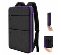 ZINZ Sac à Dos Fin et Extensible pour Ordinateur Portable, Résistant à l'eau, Compatible avec MacBook Pro 16" 2026-2019 M4 M3 M2 M1, Mac 15,4" et la plupart des PC 15"-16",B01PU01