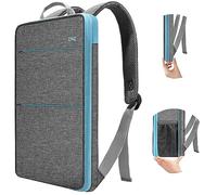 ZINZ Sac à Dos Fin et Extensible pour Ordinateur Portable, Résistant à l'eau, Compatible avec MacBook Pro 14" M4/M3/M2/M1, Mac Air/Pro 13,3", XPS 13 14 et la plupart des PC 13"-14",G02BL01