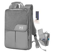 ZINZ Sac à Dos pour Ordinateur Portable Mince et Extensible 15.6 16 17 pouces Sac à Dos de Voyage D'affaires Sac à Dos Imperméable pour Hommes et Femmes,G01Y01