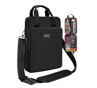 ZINZ Sacoche pour Ordinateur Portable 12,9 13, Sac à Bandoulière Extensible avec Compartiment pour Objets de Valeur, Compatible MacBook Neo/Air/Pro 13" M5/M4/M3/M2/M1, iPad 12,9/13/11,B02K07