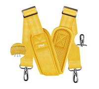 ZINZ Sangle D'épaule 77" Bandoulière Sac Sangles D'épaule avec Coussinet Fixe Ultra Épais et Coussin Long et Respirant, Sangle de Sac Universelle