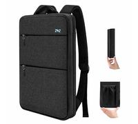 ZINZ Slim & Expandable Laptop Backpack 15 15.6 16 Inch Sleeve, Spill-Resistant Notebooks Bag Case for Most 14-16 Inch MacBooks Surface-Books Dell HP Lenovo Asus Computers