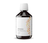 ZinZino BalanceOil+ - Huile de Poisson Oméga-3 2478 mg, Vitamine D3, DHA/EPA, à l’Huile d’Olive Vierge Extra, Saveur Citron - 300 ml