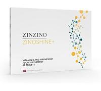 ZinZino ZinoShine+ - Vitamine D3 et magnésium - 60 comprimés vegan | Vitamine D3 naturelle et magnésium issu de plusieurs sources