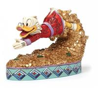 Zio Paperone Plongée Dans Le Trésor Disney Statuette DISNEY TRADITIONS ENESCO