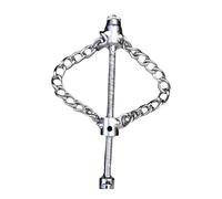 Ziociura Dragueuse à Câble Rotatif, Arbre Flexible, Chaîne de Débouchage pour Canalisations, Outil de Débouchage Professionnel pour Canalisations En Acier, 22mm