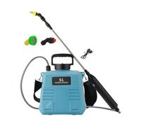 Ziociura Pulvérisateurs électriques à Pompe, Lances Télescopiques pour L'arrosage du Jardin, pour L'intérieur et L'extérieur, 5L Bleu