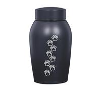 Ziociura Urne de Crémation Animaux Coffret Cendrier Souvenir Acier Inoxydable Contenant Mémoire Animaux Portable Adaptée pour Chiens Chats Perte Animal, c