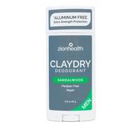 Zion Health, ClayDry Men's Deodorant, Sandalwood, 2.5 oz (70 g)