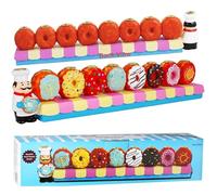 Zion œil en polyrésine Donuts Menorah