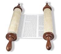 Zion Judaica Ltd Torah Scroll, TR3-19 po de Long