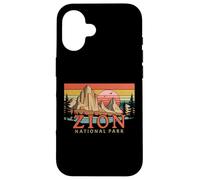 Zion National Park Outdoor Trail Randonnée Trekking Coque pour iPhone 16