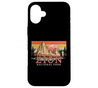 Zion National Park Outdoor Trail Randonnée Trekking Coque pour iPhone 16 Plus