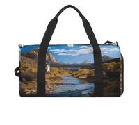 Zion National Park Sac de sport pour femme et homme avec compartiment à chaussures étanche Sac de voyage Sac de sport pour gymnases de yoga, Parc national de Zion, Taille unique