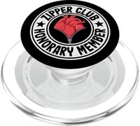 Zip Club Member Honorary Bypass Open Heart Surgery PopSockets PopGrip pour MagSafe