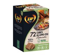 ZIP Cubes Individuels Naturels x72 Natural Individual, Black