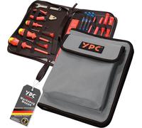 Zipcaddy Xl - Porte-Outils,31 X 23 X 5 Cm,Avec Grande Poche Extérieure Et 34 Boucles De Maintien,Sac À Outils,Vide,Porte-Outils,Pochette Pour Clés Mixtes,Etc
