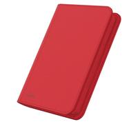 Ultimate Guard Zipfolio 160 8 Pocket Xenoskin Letter Folder Rouge