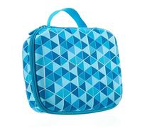 ZIPIT Colorz Trousse à crayons à 3 anneaux pour garçons et filles, bleu, Jumbo Box, Boîte Jumbo