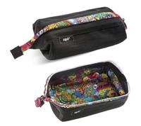 ZIPIT Lenny Trousse, Étui à Crayon Grande Capacité, Noir