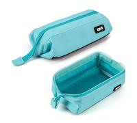 ZIPIT Lenny Trousse Scolaire, Grande Capacité, Étui Multifonction Zippé à Large Ouverture, Vert d’Eau