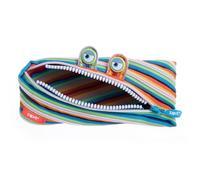 ZIPIT Monster Trousse à 3 anneaux Porte-crayon Rayures colorées