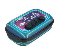 ZIPIT Trousse à Crayons Gamer pour garçons | Boîte à Crayons Joystick pour Enfants, Fusées Vertes, Pencil Box, Gamer