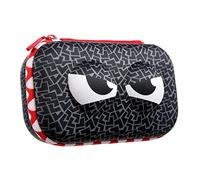 ZIPIT Wildlings Boîte à Crayons pour Enfants | Trousse à Crayons pour l'école | Grand étui Organisateur | Trousse Scolaire Grande capacité (Noir)