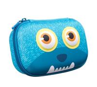 ZIPIT Wildlings Boîte à crayons pour garçon | Trousse à crayons pour l'école | Grand étui organisateur | trousse scolaire grande capacité (bleu)