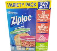 Ziploc Lot de 347 sacs de congelation de differentes tailles