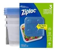 Ziploc Récipient carré Moyen - 3 CT