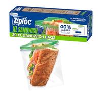 Ziploc Sandwich Bags, Extra Large-30 ct by S C Johnson Wax